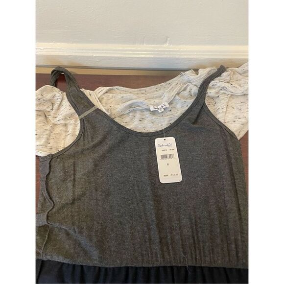 Splendid speckled melange mini  dress size M, NWT - Picture 7 of 7